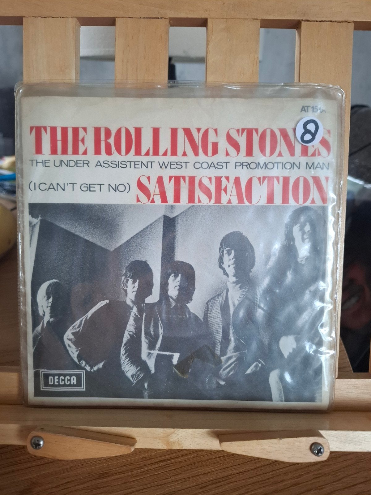 single: Rolling Stones - i can't get no satisfaction, Ophalen of Verzenden, Pop