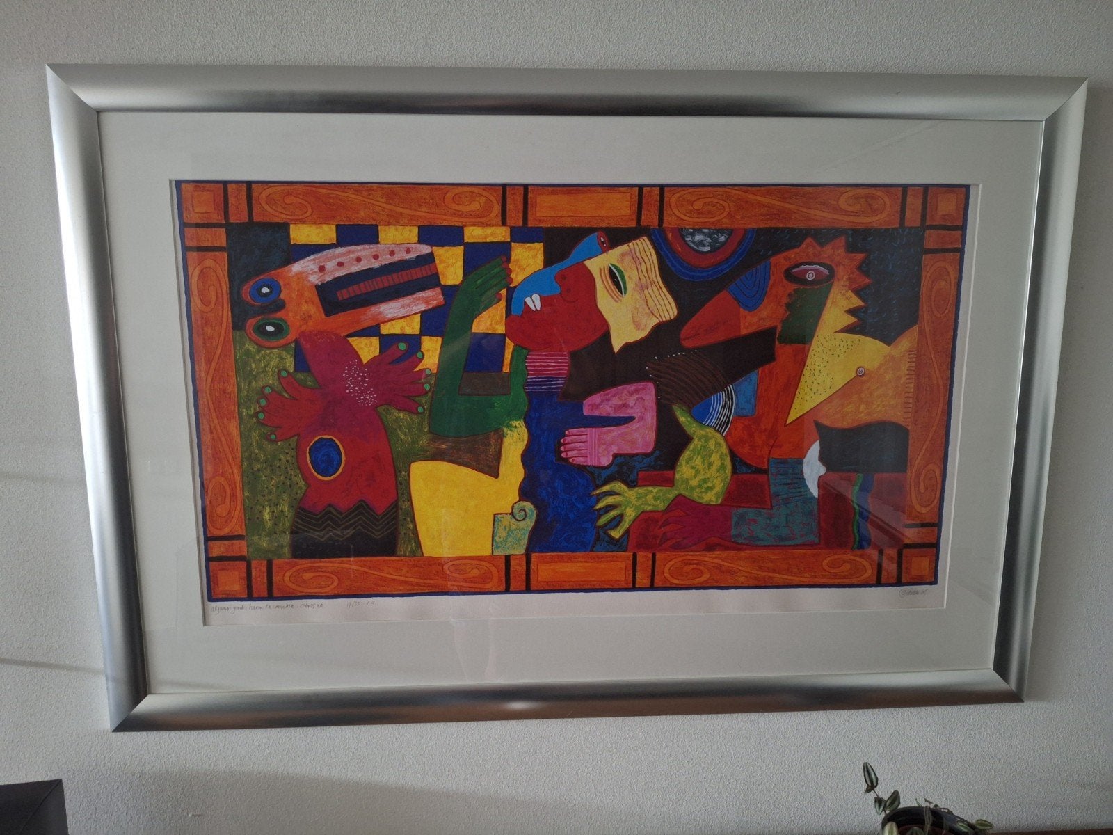 Zeer mooie zeefdruk oplagen 17/25 van Clemens Briel, Antiek en Kunst, Ophalen