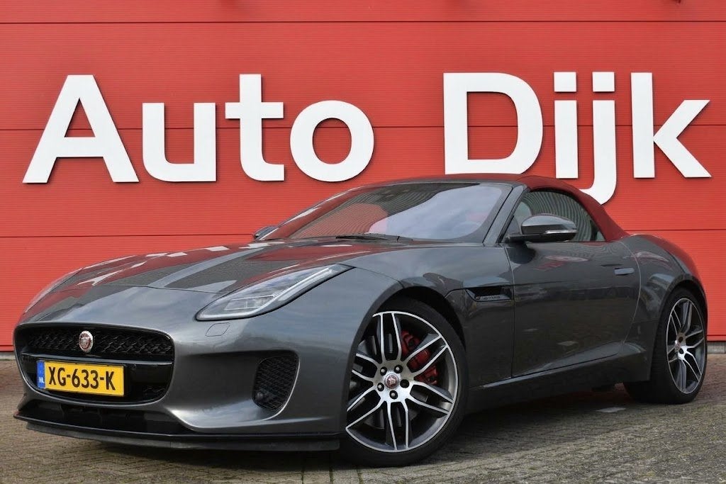 Jaguar F-Type 2.0T R-Dynamic NL Auto | Dealer OH | LED | Mer, Auto's, Automaat, Achterwielaandrijving, 4 cilinders, Bedrijf