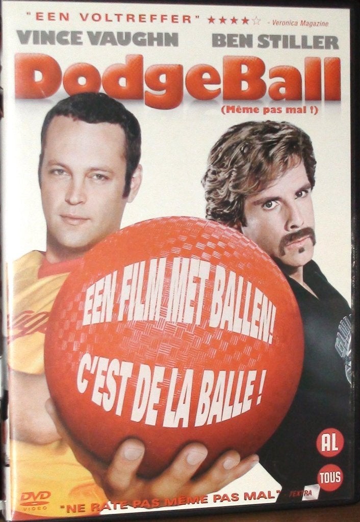 dvd dodgeball, Alle leeftijden, Ophalen of Verzenden, Zo goed als nieuw
