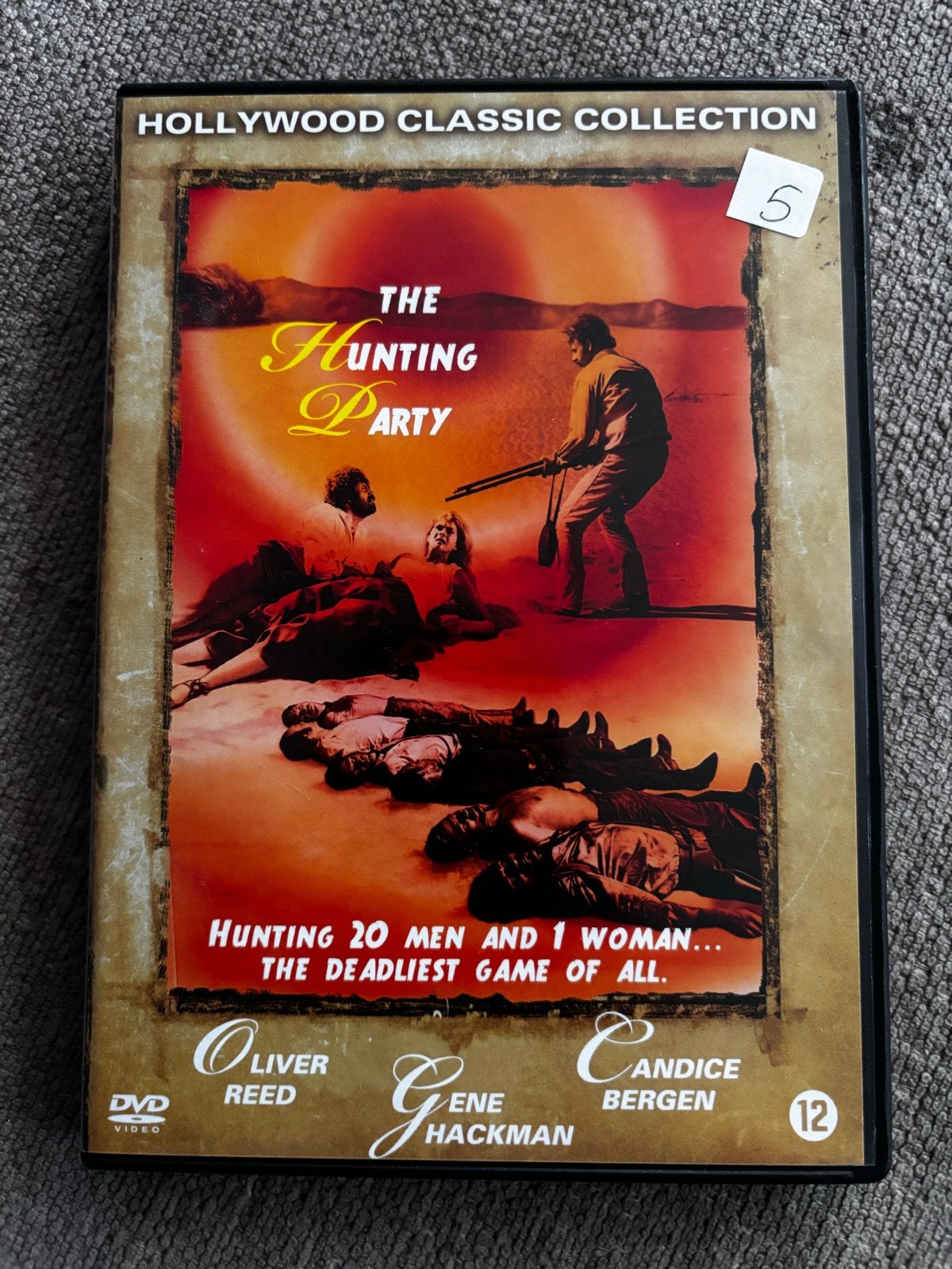 The Hunting Party (1972) DVD - Hollywood Classic Collection, Nederlands, Actiethriller, Ophalen of Verzenden, Vanaf 12 jaar