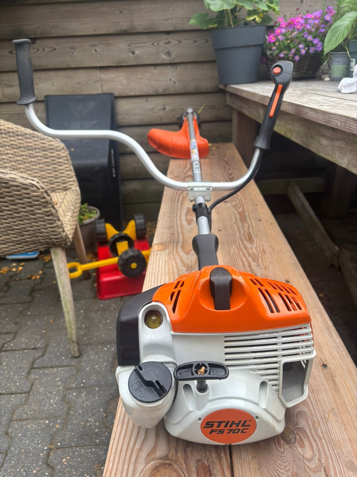 Stihl fs70c bosmaaier nette staat, Tuin en Terras, Ophalen, Gebruikt, Overige soorten