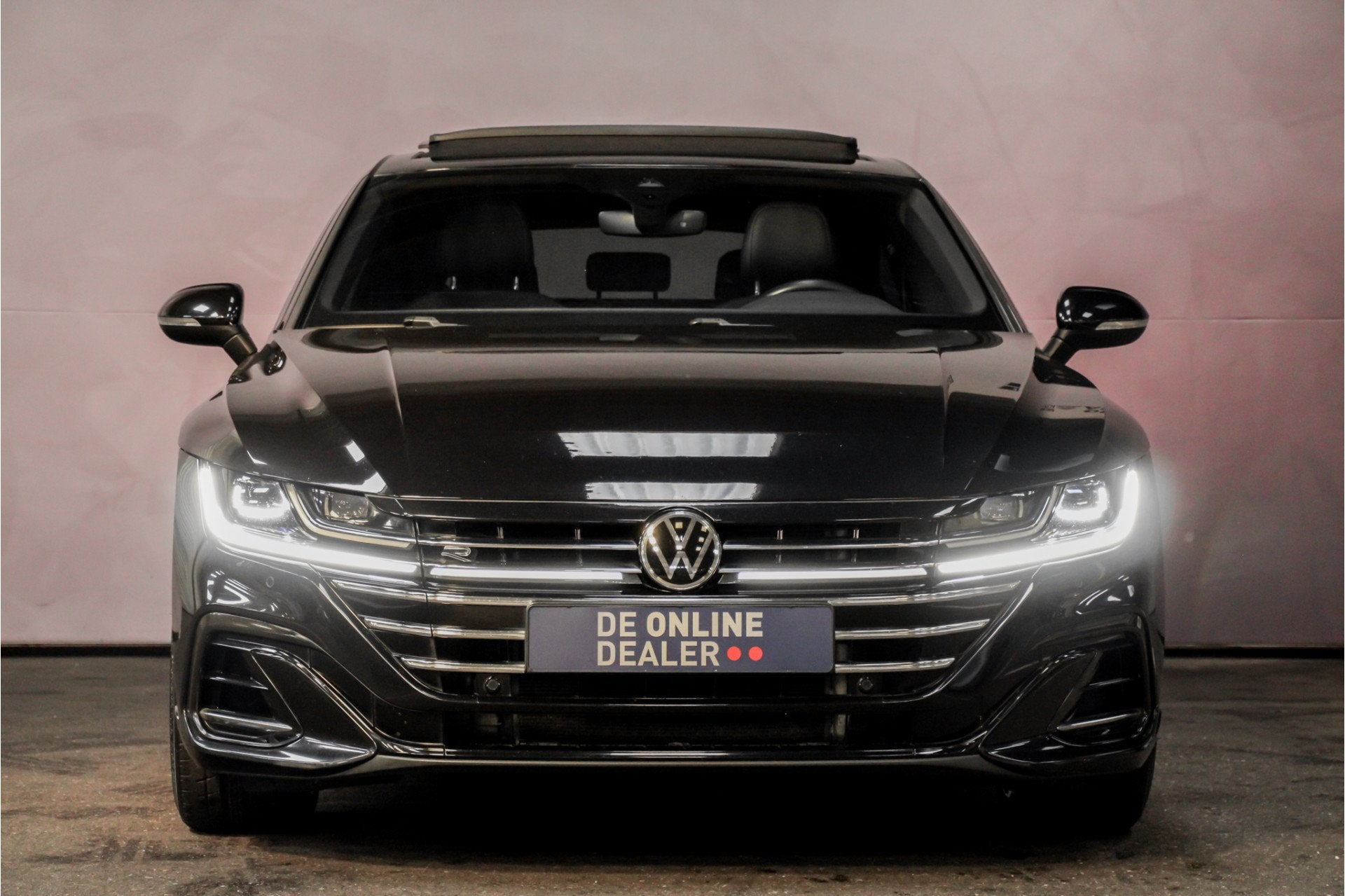 Volkswagen Arteon 2.0 TSI R-Line Business+ |Pano|20inch|Carp, Auto's, Arteon, Euro 6, 1984 cc, Zwart