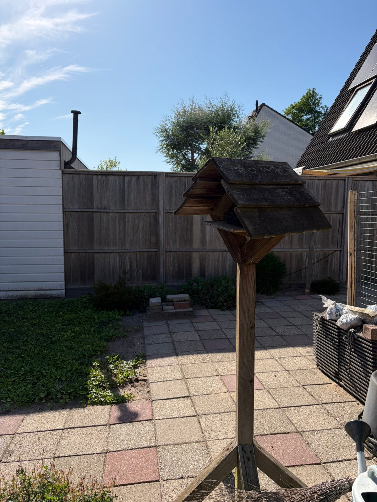 GRATIS vogel voeder huis, Ophalen, Gebruikt