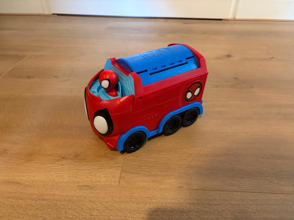 Spidey en Zijn Geweldige Vrienden Web-Spinnende Hauler, Ophalen of Verzenden, Zo goed als nieuw