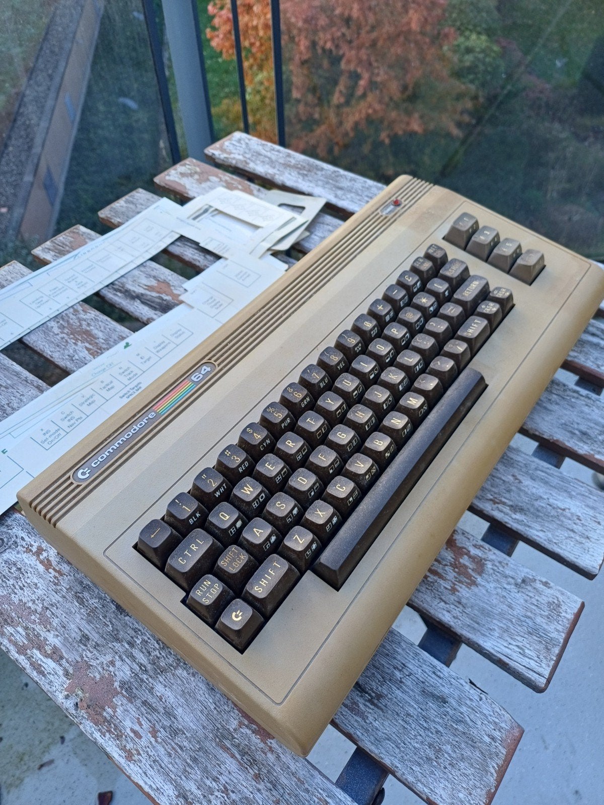 Commodore 64 + disk drive 1570 as-is, Ophalen of Verzenden, Commodore 64
