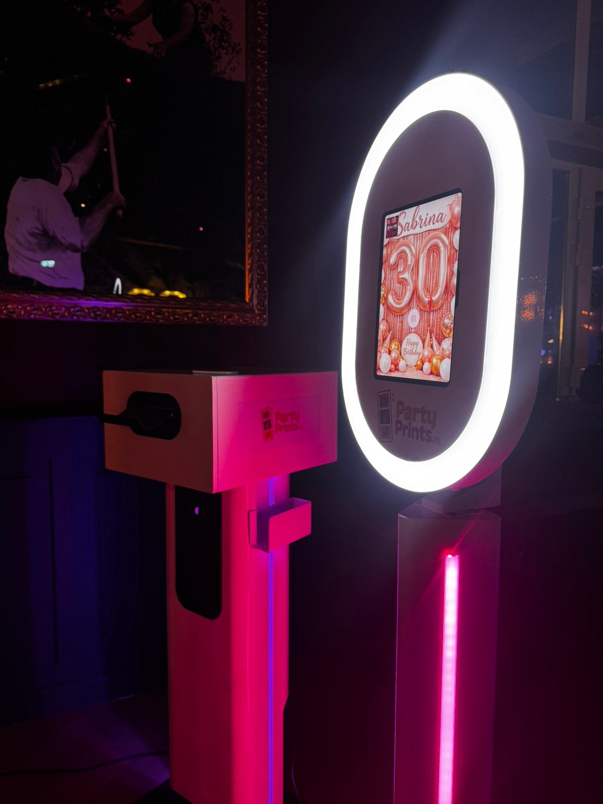 PARTY PRINTS PHOTOBOOTH TE HUUR, Hobby en Vrije tijd, Feestartikelen | Verhuur, Ophalen