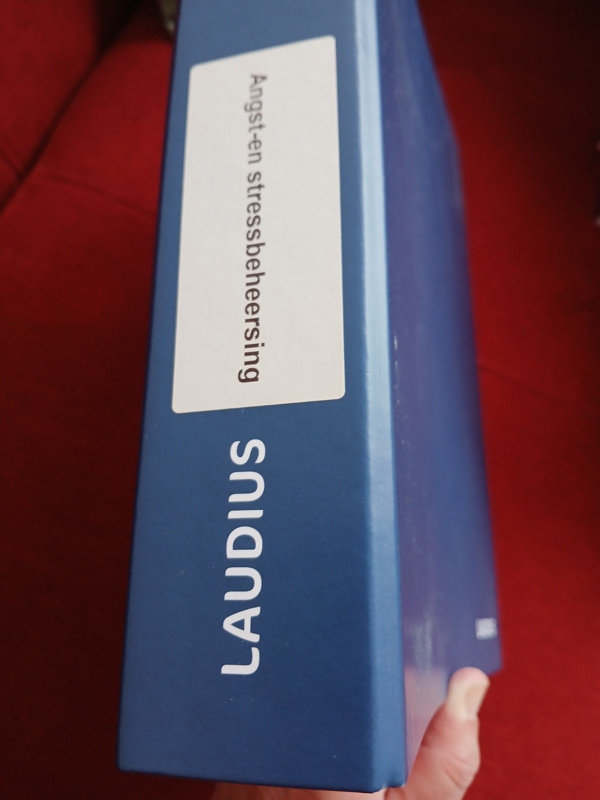 Laudius Cursus Angst- en Stressbeheersing, Ophalen of Verzenden, Zo goed als nieuw, Laudius