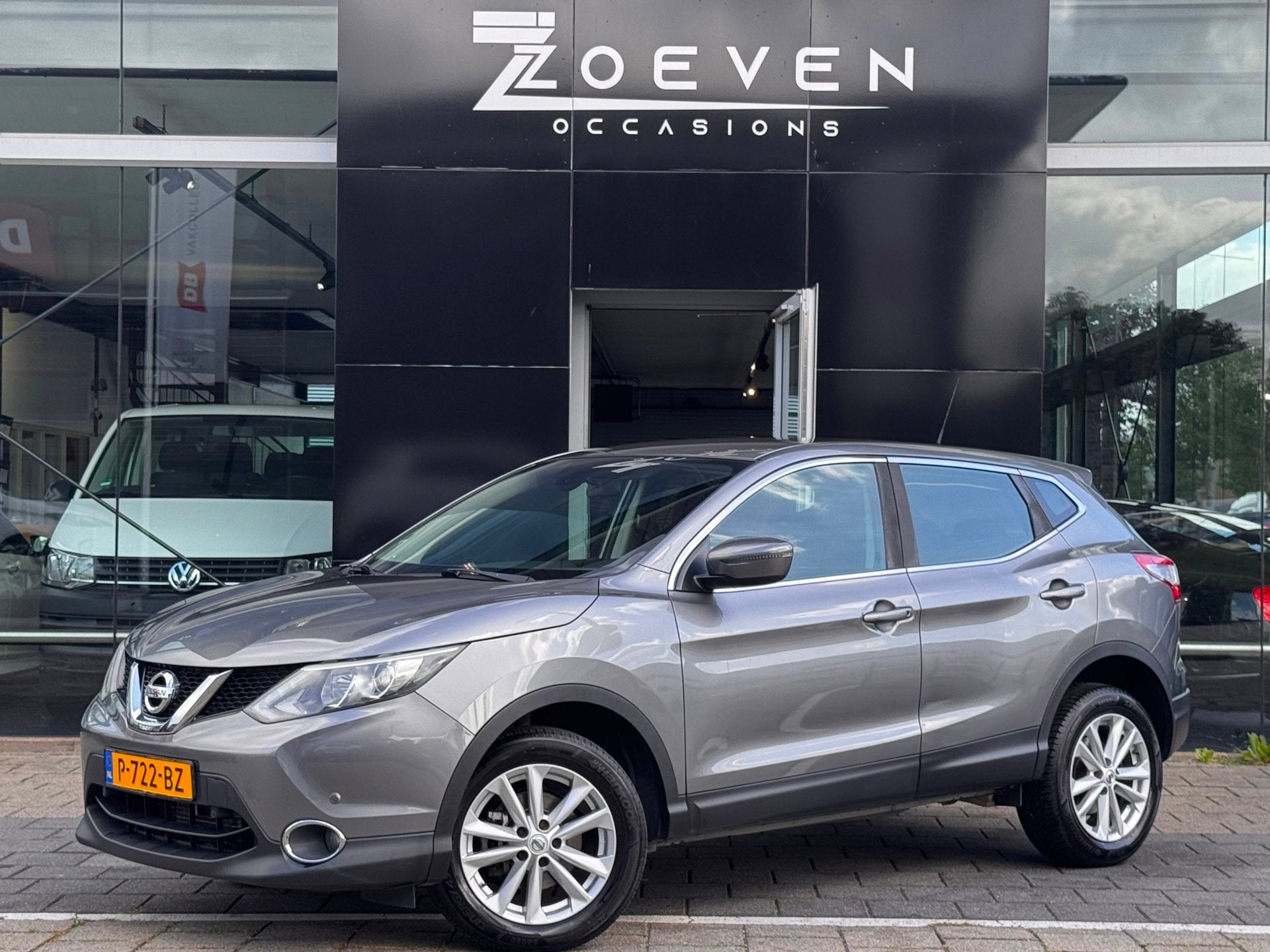 Nissan Qashqai 1.2 Acenta, Auto's, Dealer onderhouden, Stof, Gebruikt, 4 cilinders
