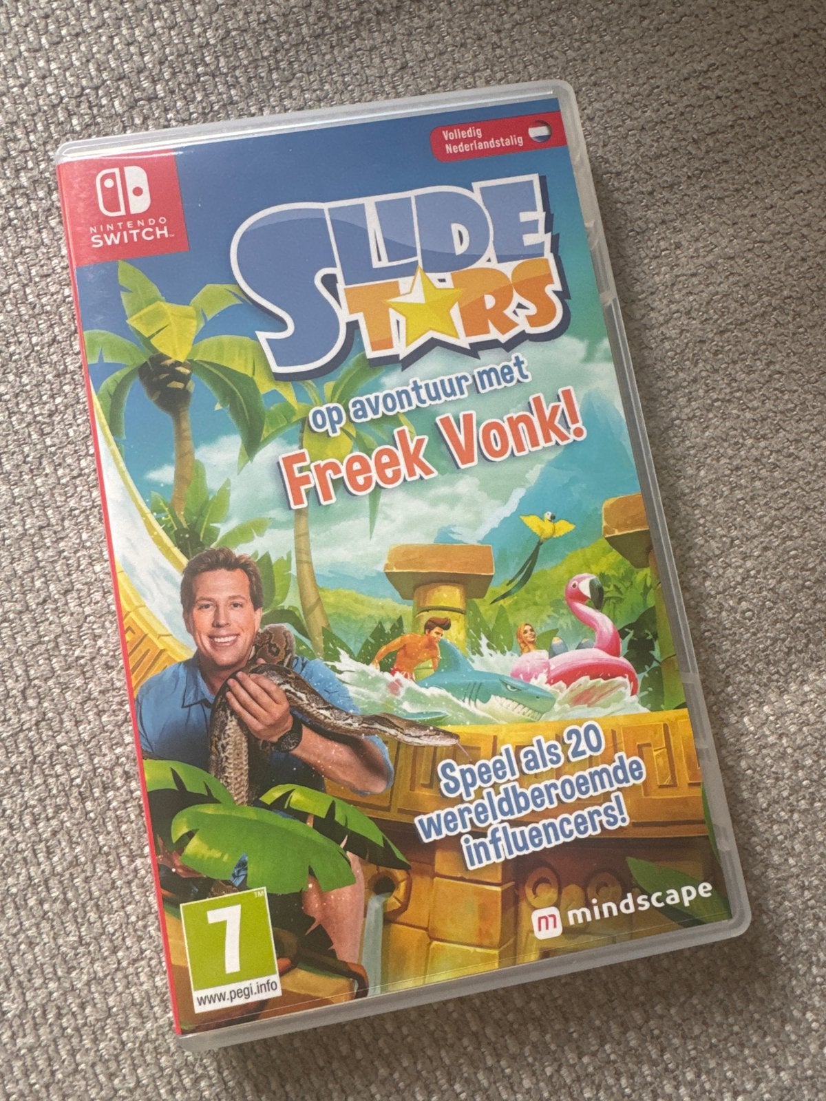 Slide Stars: Op avontuur met Freek Vonk! (Nintendo Switch), Avontuur en Actie, 1 speler, Ophalen of Verzenden, Zo goed als nieuw