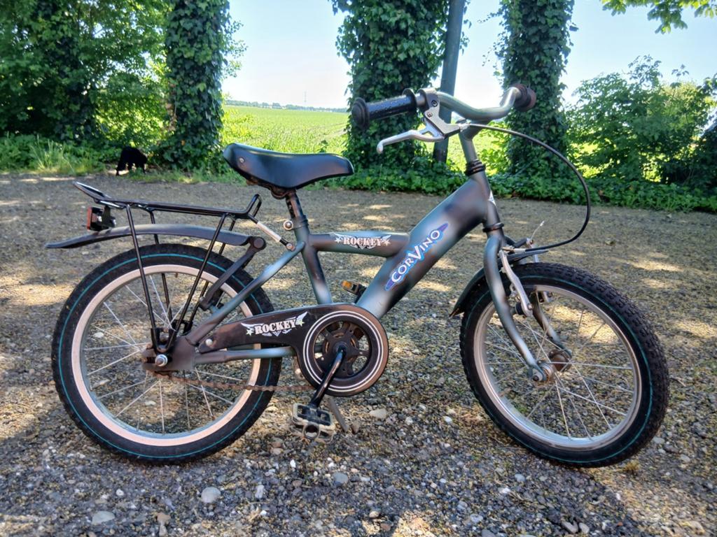 Corvino Rocket Kinderfiets 16 inch, Ophalen, Terugtraprem, Corvino, 16 tot 20 inch