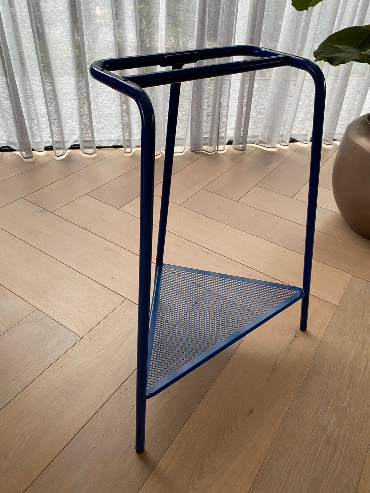 Bureau onderstel IKEA blauw, Ophalen, Zo goed als nieuw