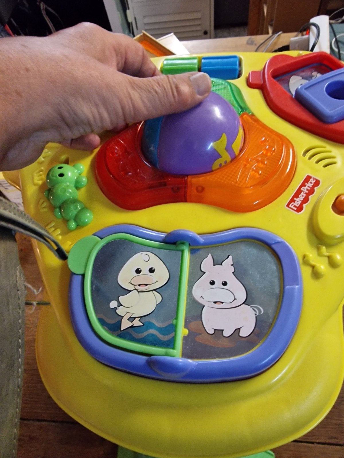 Fisher-Price Interactief Activity Tafeltje, Kinderen en Baby's, Ophalen, Gebruikt, Overige typen, Met licht
