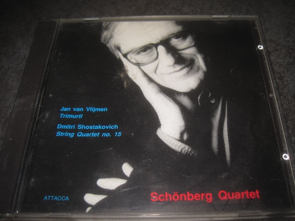 Jan van Vlijmen Trimurti SQ Schoenberg Quartet op Attacca, Ophalen of Verzenden, Classicisme, Zo goed als nieuw, Kamermuziek