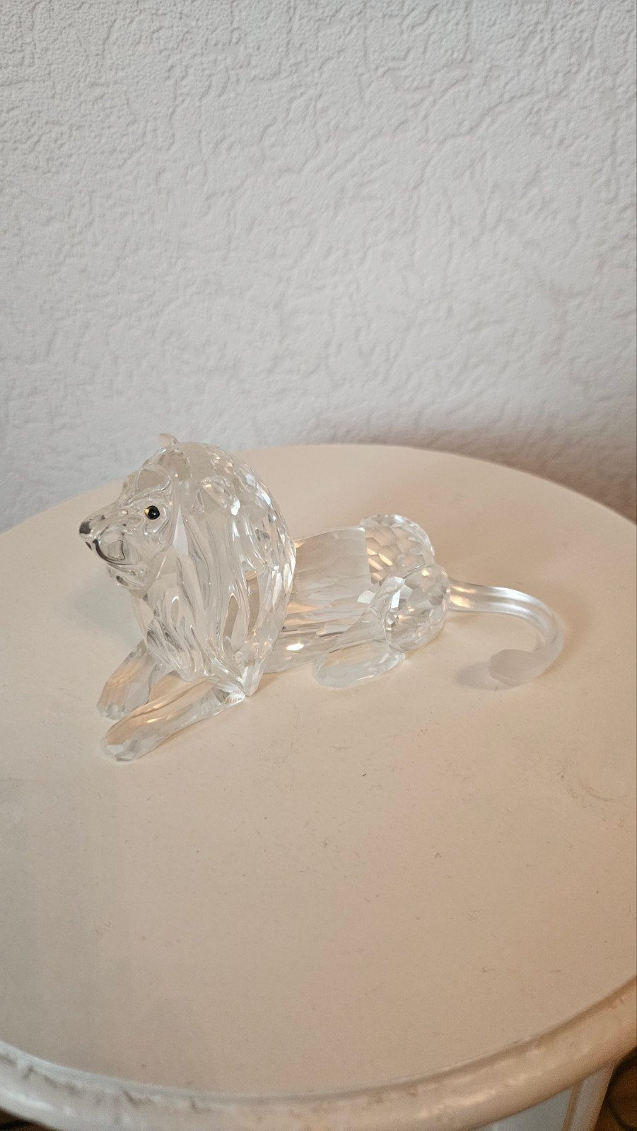 swarovski kristallen beeldje leeuw uit 1995 inclusief doos, Ophalen, Zo goed als nieuw, Figuurtje
