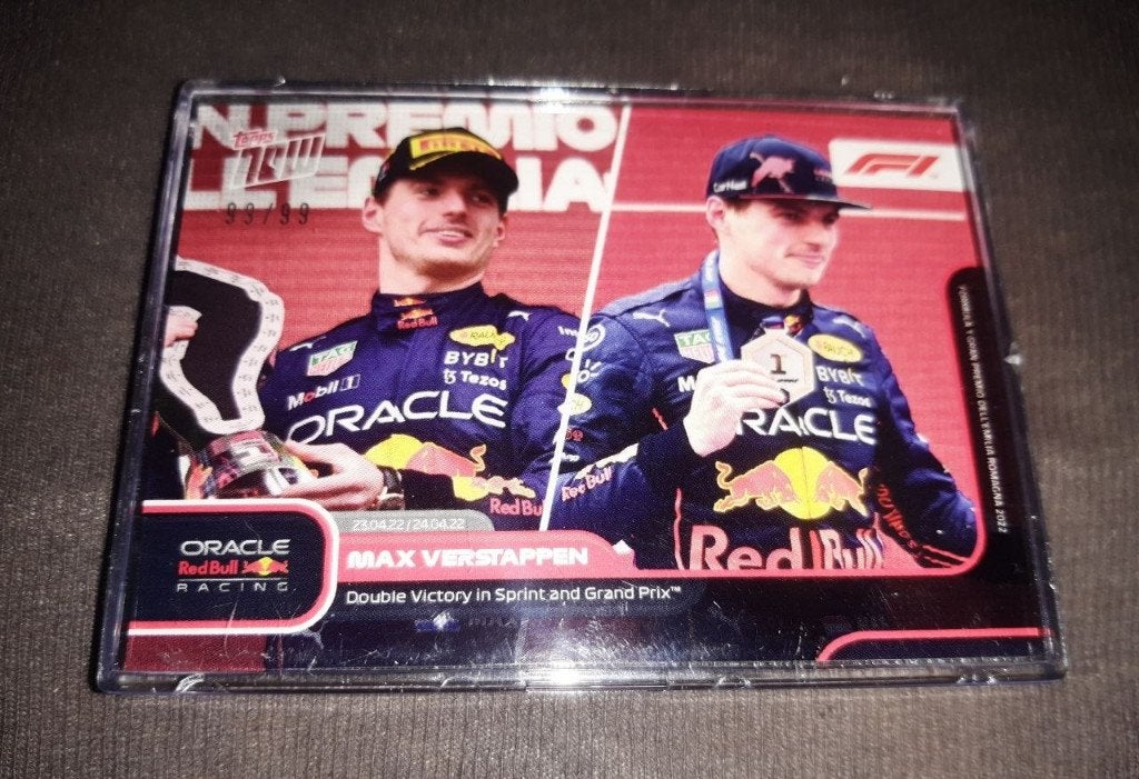Topps F1 Max Verstappen parallel record points Romangne 2022, Verzenden, Nieuw, Formule 1