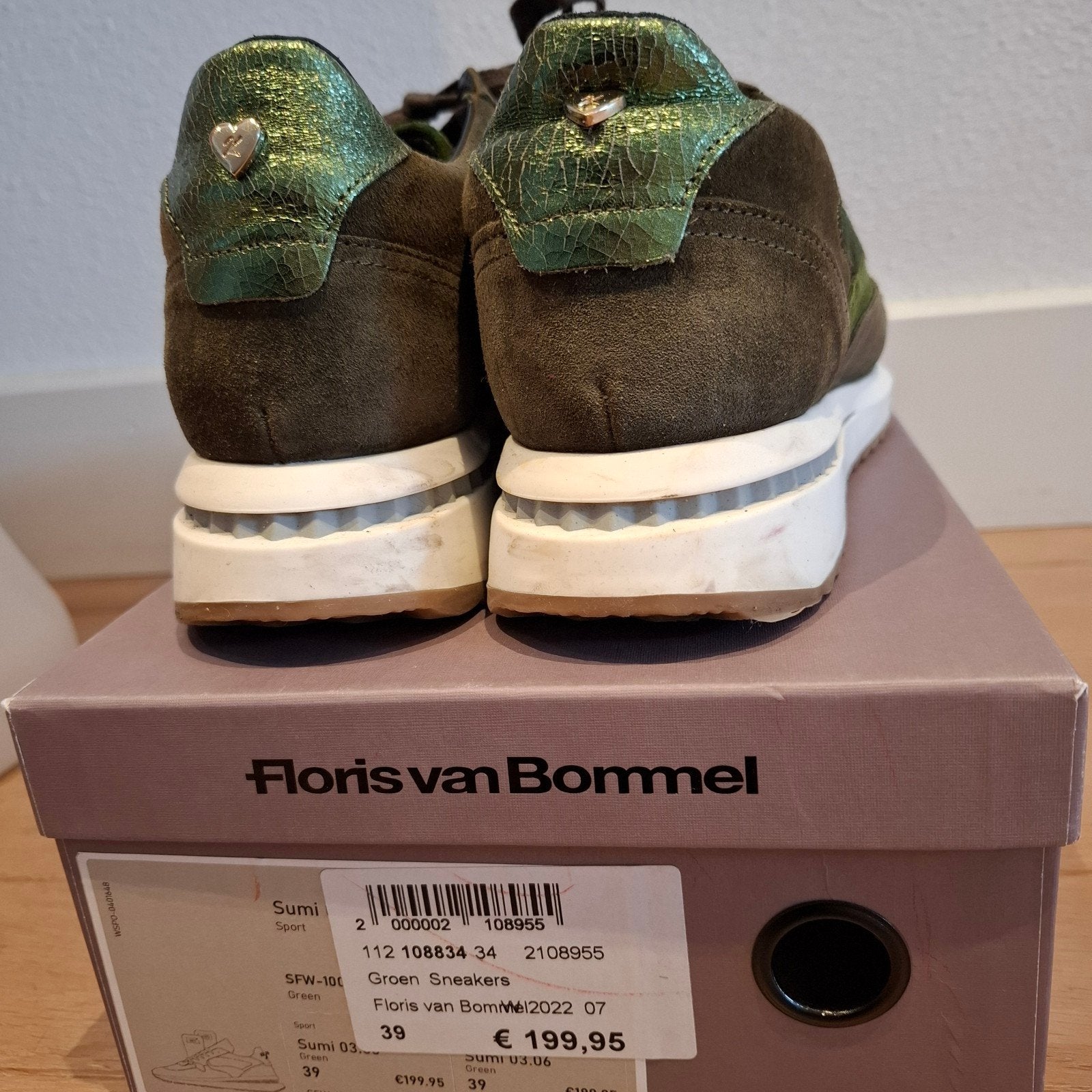 dames sneakers Floris van Bommel, 39, Kleding | Dames, Ophalen, Floris van Bommel, Groen, Sneakers of Gympen