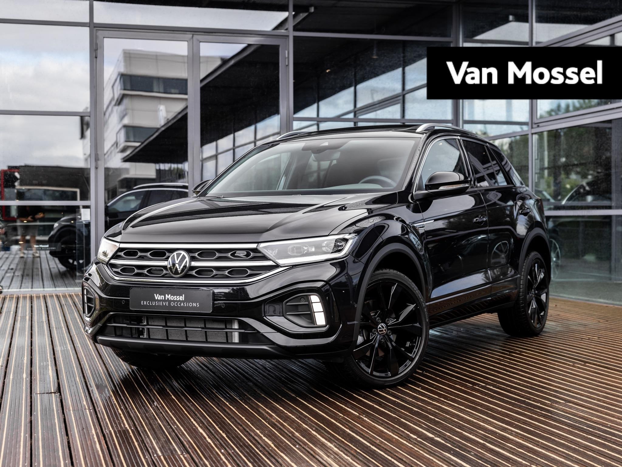 Volkswagen T-Roc 1.5 TSI R-Line | PANORAMA/SCHUIF-KANTELDAK, Auto's, Volkswagen, 12 maanden, Euro 6, 4 cilinders, Zwart