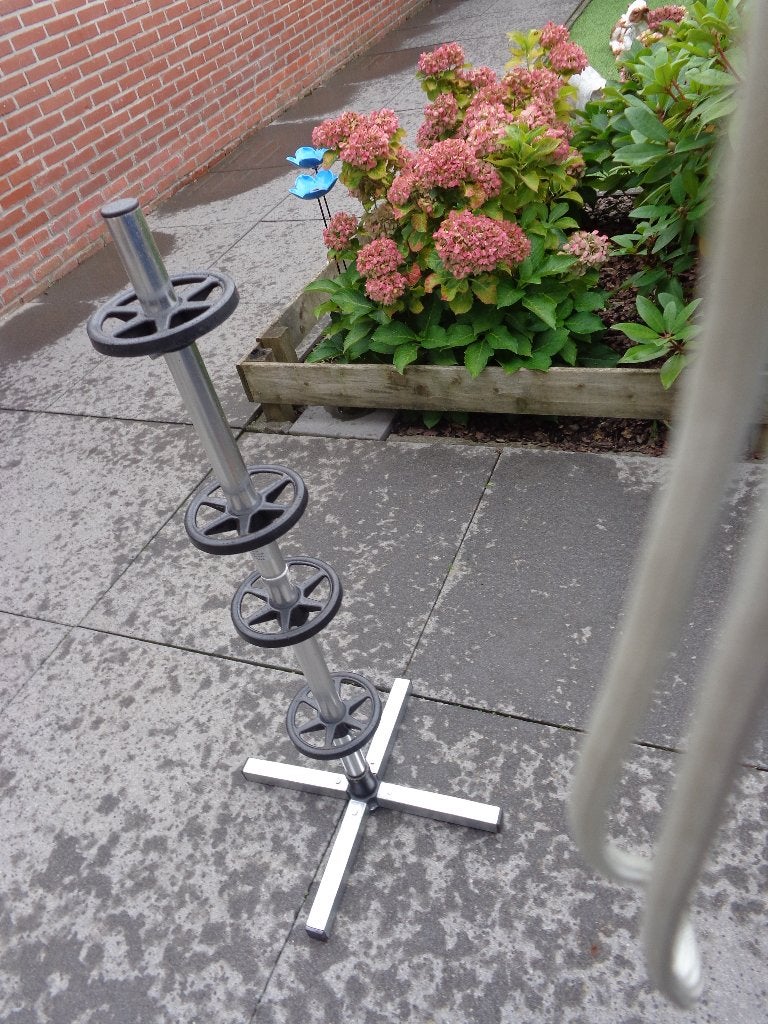 bandenrek voor 4 (auto)banden, Ophalen, Zo goed als nieuw