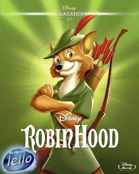 Blu-ray Disney's Robin Hood (1973 Brian Bedford) UK KiS NLOG, Ophalen of Verzenden, Nieuw in verpakking, Tekenfilms en Animatie