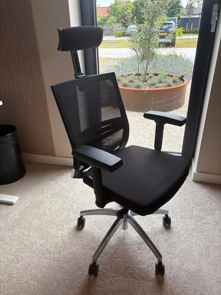 16 Ergonomische bureaustoelen HJH Office, Ophalen, Gebruikt, Zwart, Bureaustoel