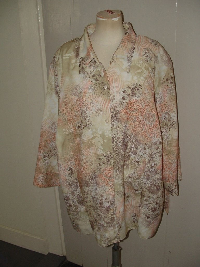 Blouse maat 54 met halflange mouw