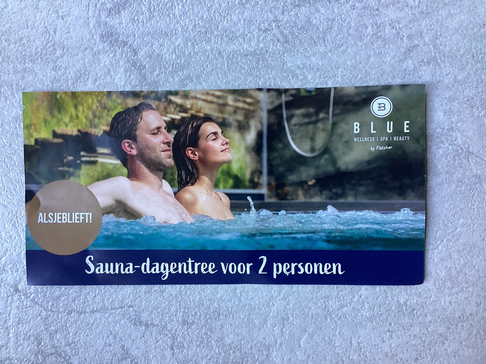 Sauna-dagentree voor 2 personen, Twee personen, Ticket of Toegangskaart