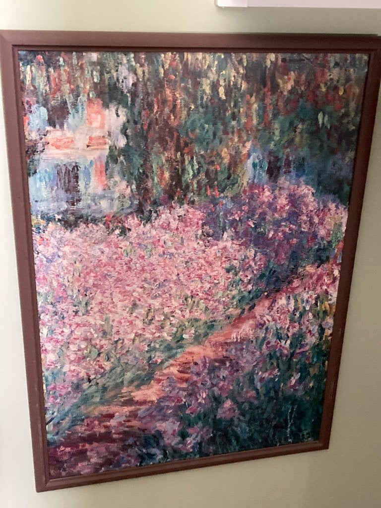Claude Monet afbeeldingen, Ophalen, Zo goed als nieuw, Schilderij, 75 – 100