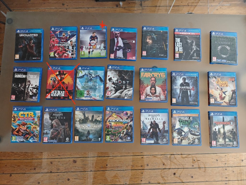 20 PS4 games – Hogwarts, Ghost of Tsushima, It Takes Two, Avontuur en Actie, Online, Gebruikt, Vanaf 18 jaar