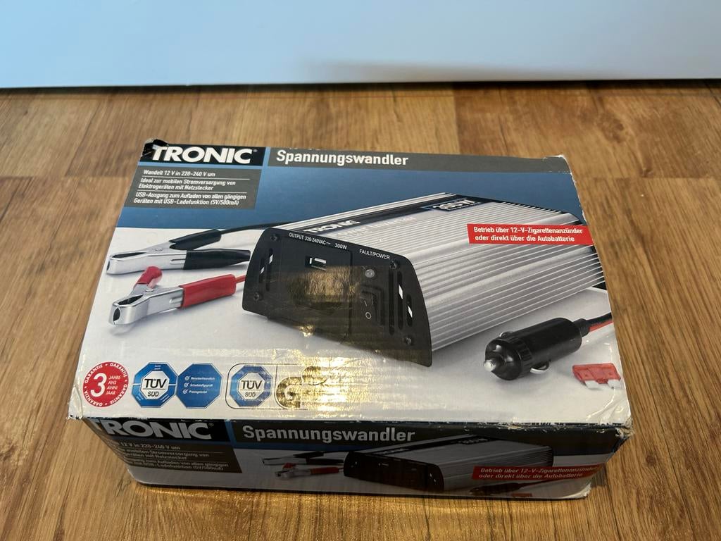TRONIC TSW 300 A1 Spanningsomvormer 300W, Ophalen of Verzenden, Nieuw