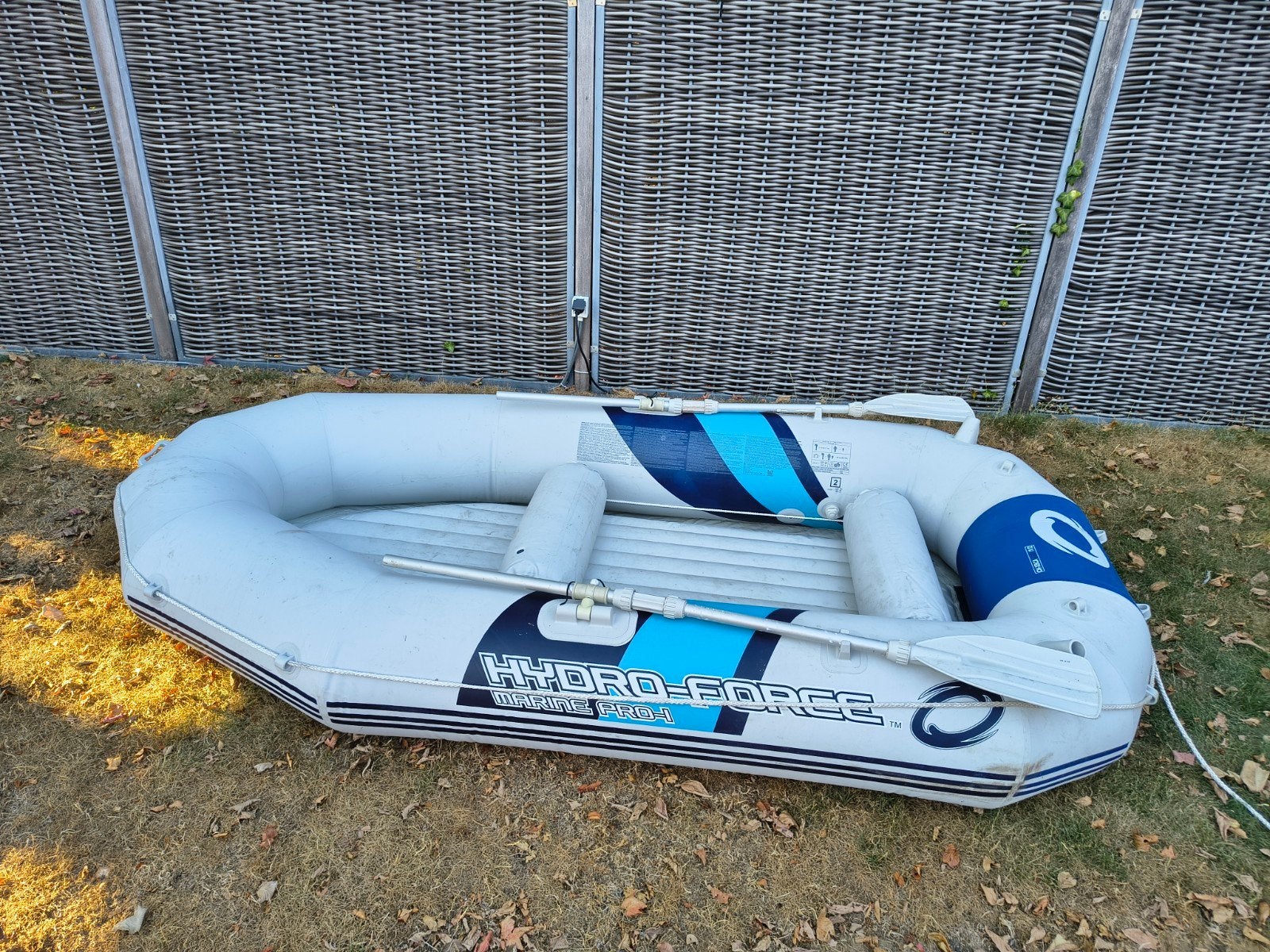 Hydro-Force Marine Pro-I Opblaasboot / raft met Peddels, Ophalen of Verzenden, Gebruikt