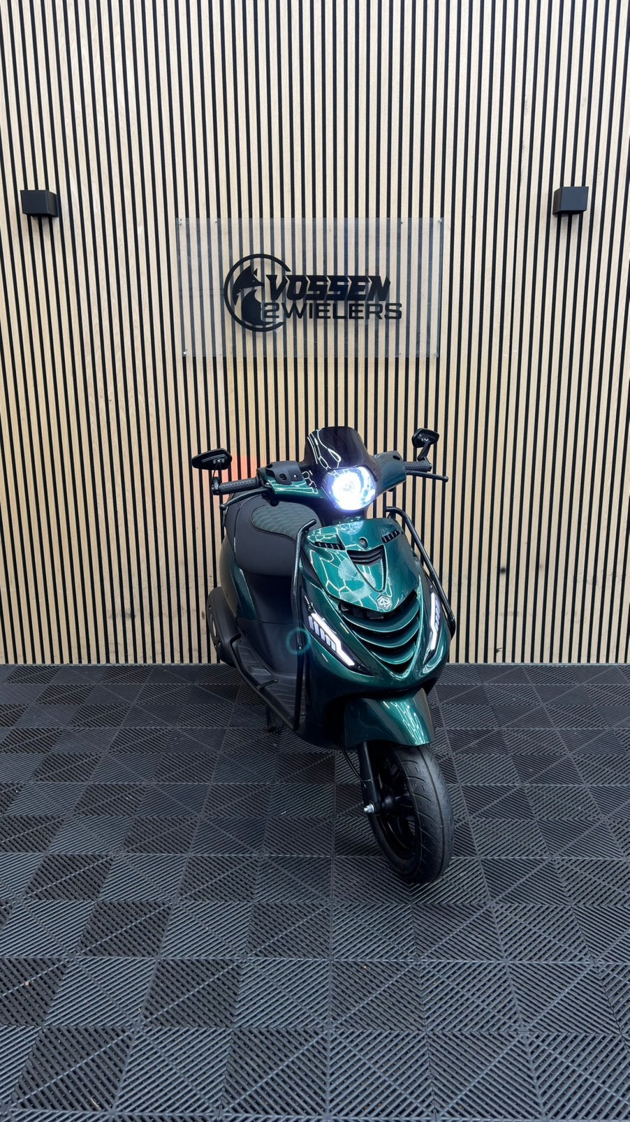 Piaggio Zip | Jaguar Green| 2023 | 4.900 KM | Full Option, Maximaal 45 km/u, Zip, Ophalen of Verzenden, Zo goed als nieuw