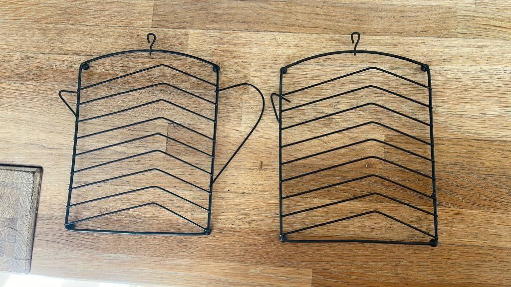 2 metalen pannenonderzetters / pot onderzetters 16x20,5cm, Ophalen of Verzenden