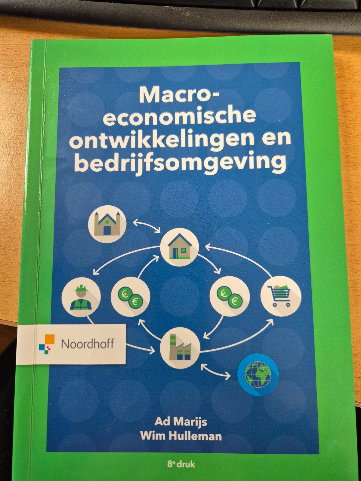 Macro economische ontwikkelingen en bedrijfsomgeving, Economie, Ophalen of Verzenden, Zo goed als nieuw, Ad Marijs; Wim Hulleman