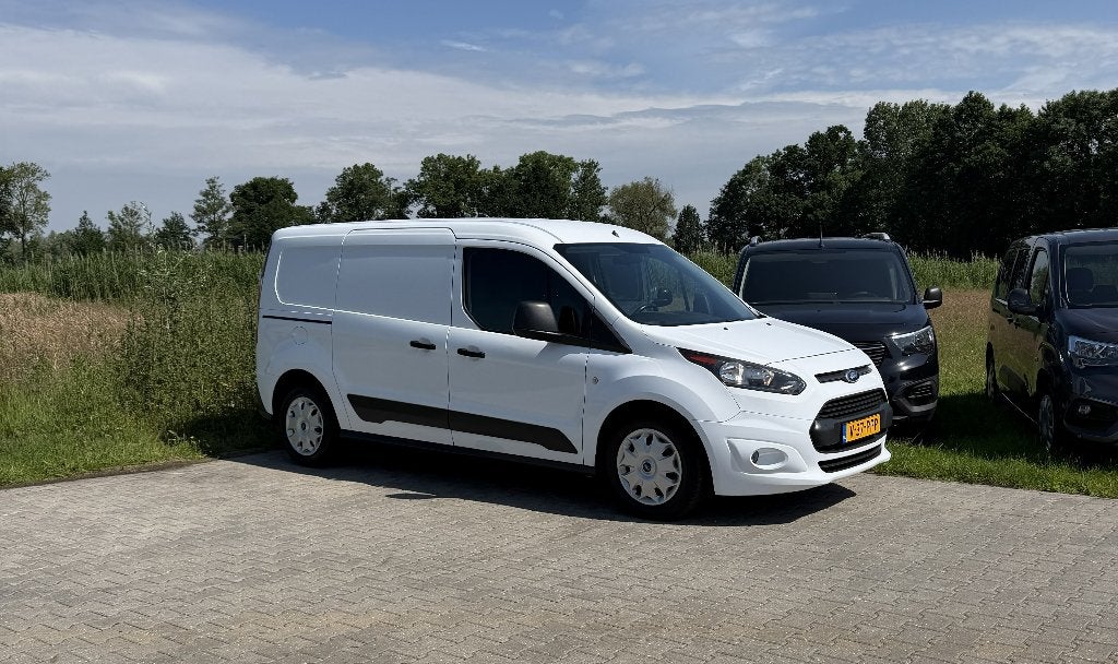 Ford Transit Connect L2 Benzine Verlengd Airco Cruise Contro, Auto's, Bestelauto's, Bedrijf, ABS, Airbags, Airconditioning, Alarm