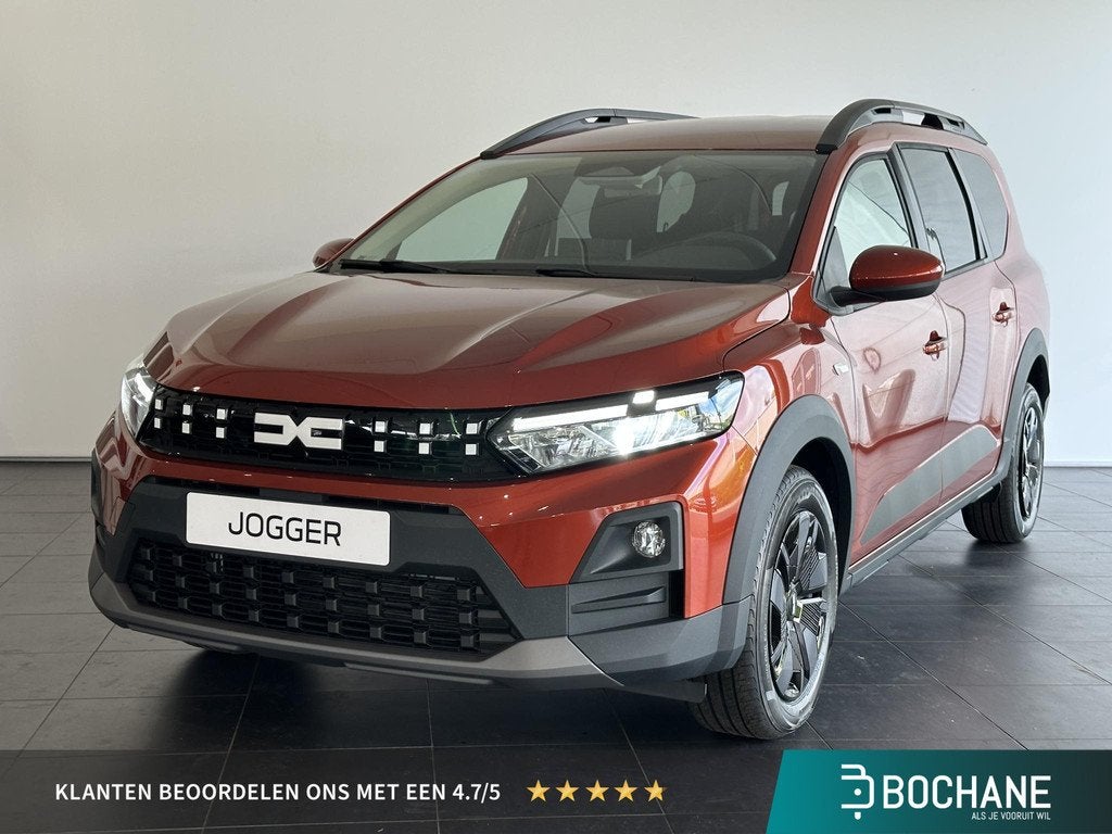 Dacia Jogger 1.0 TCe 110 expression 7p. VOORRAADVOORDEEL | P, Auto's, Dacia, Stof, Met garantie (alle), 7 stoelen, Bedrijf