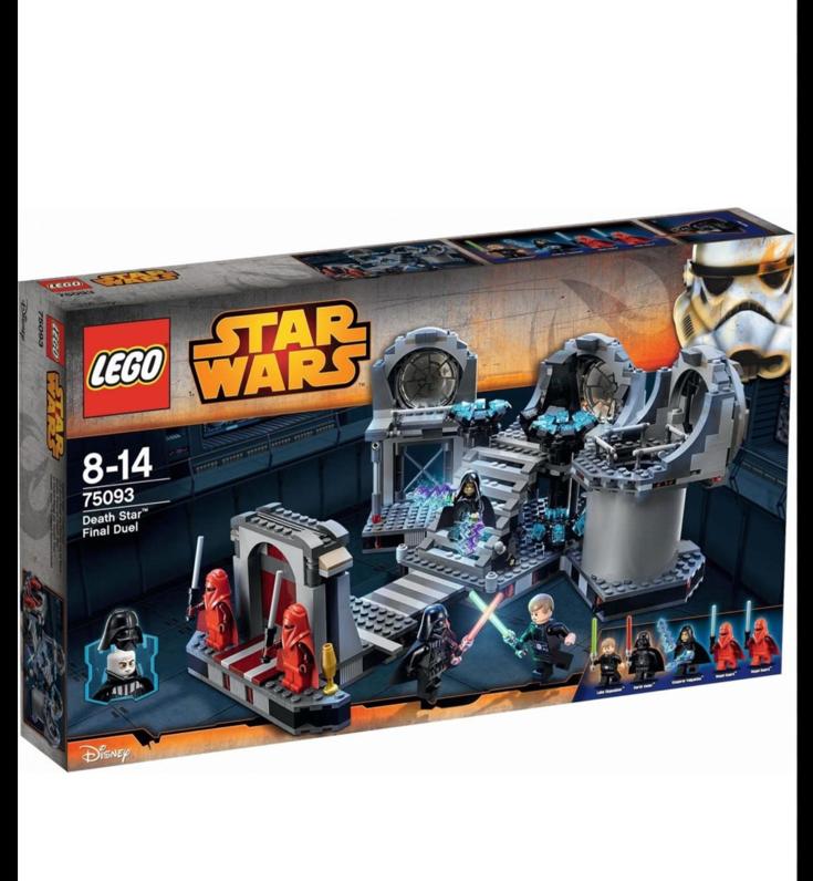 LEGO Star Wars 75093 Death Star Final Duel Nieuw in doos, Ophalen of Verzenden, Nieuw