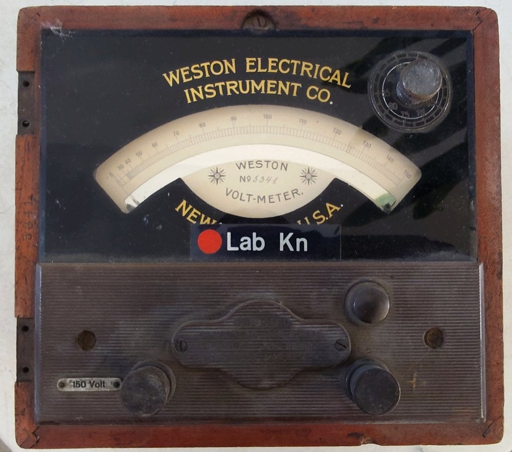 Vintage Weston voltmeter, Ophalen of Verzenden