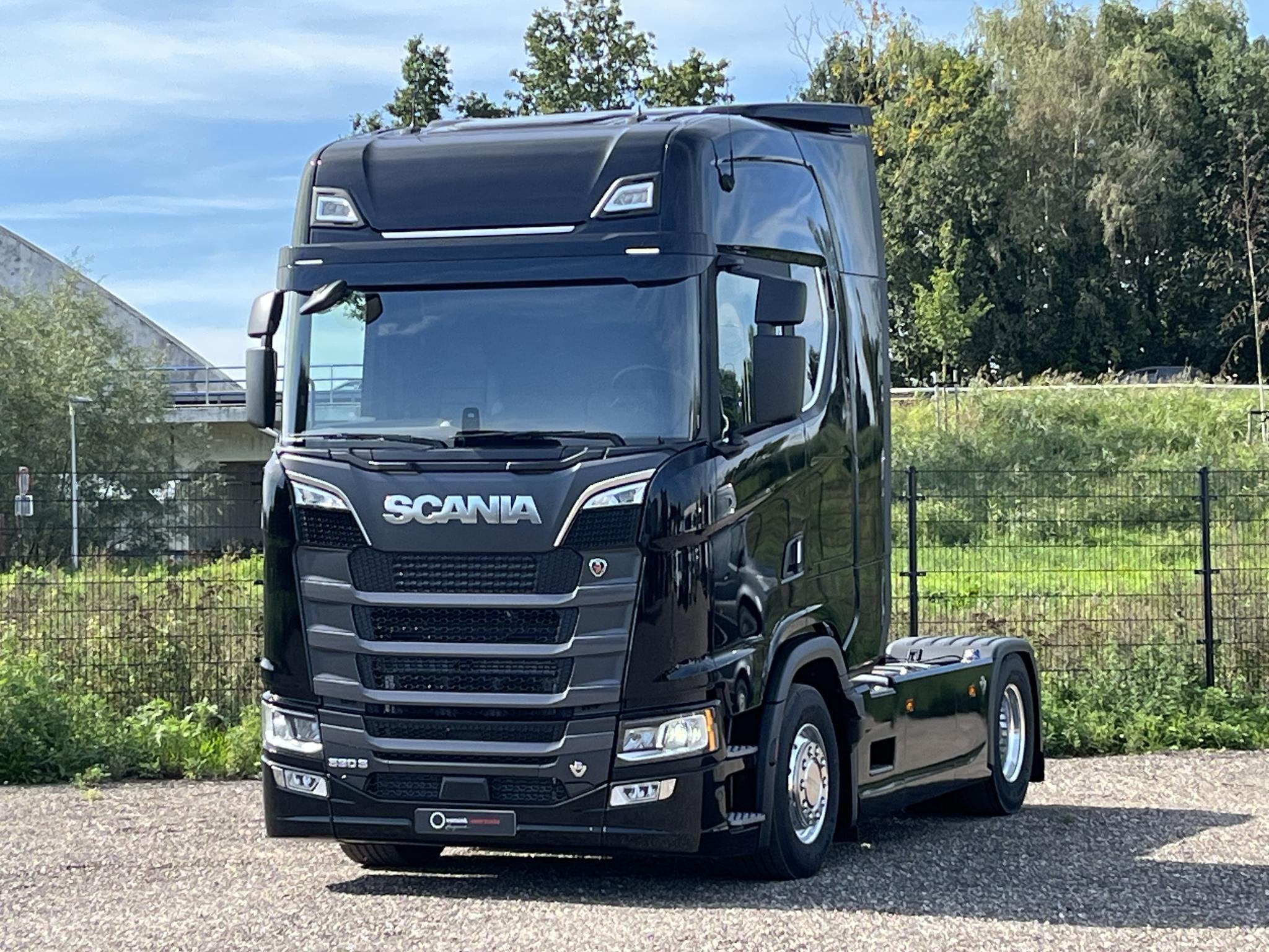 Scania S590 V8 | Retarder | Full Air | PTO prep. | 9t front, Auto's, Automaat, Stof, Scania, Zwart