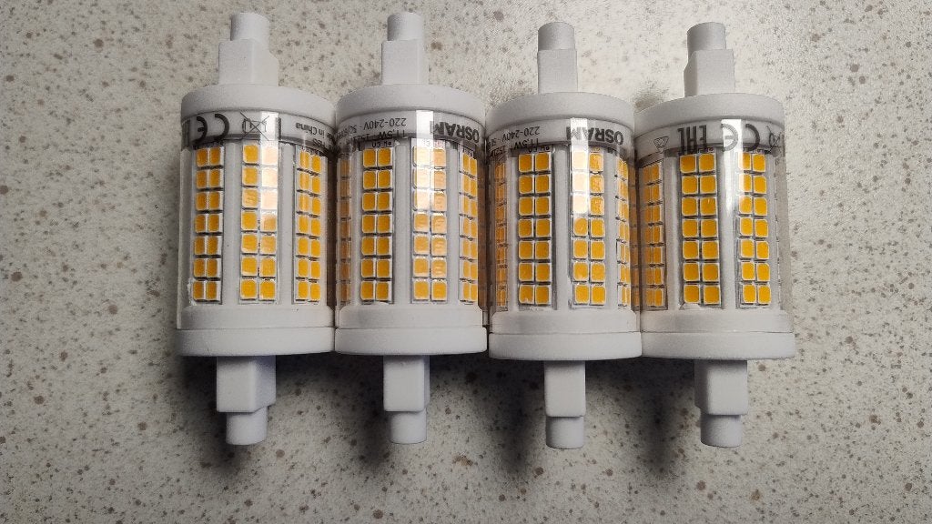 Osram R7S 78 mm 100 Watt (zo goed als nieuw), Led-lamp, 60 watt of meer, Overige fittingen, Ophalen of Verzenden