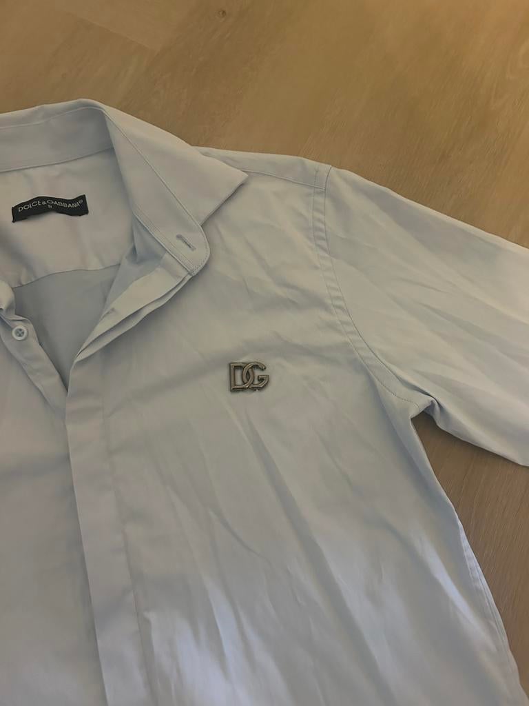 Dolce & gabbana overhemd, Ophalen of Verzenden, Zo goed als nieuw, Blauw, Dolce & gabbana