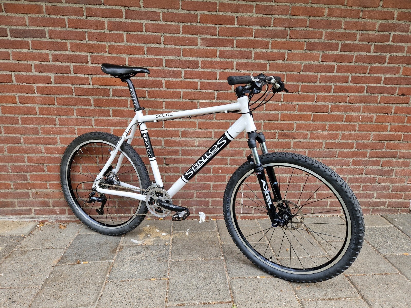 Santos atb, Fietsen en Brommers, Gebruikt, Hardtail, Schijfrem, 53 tot 57 cm