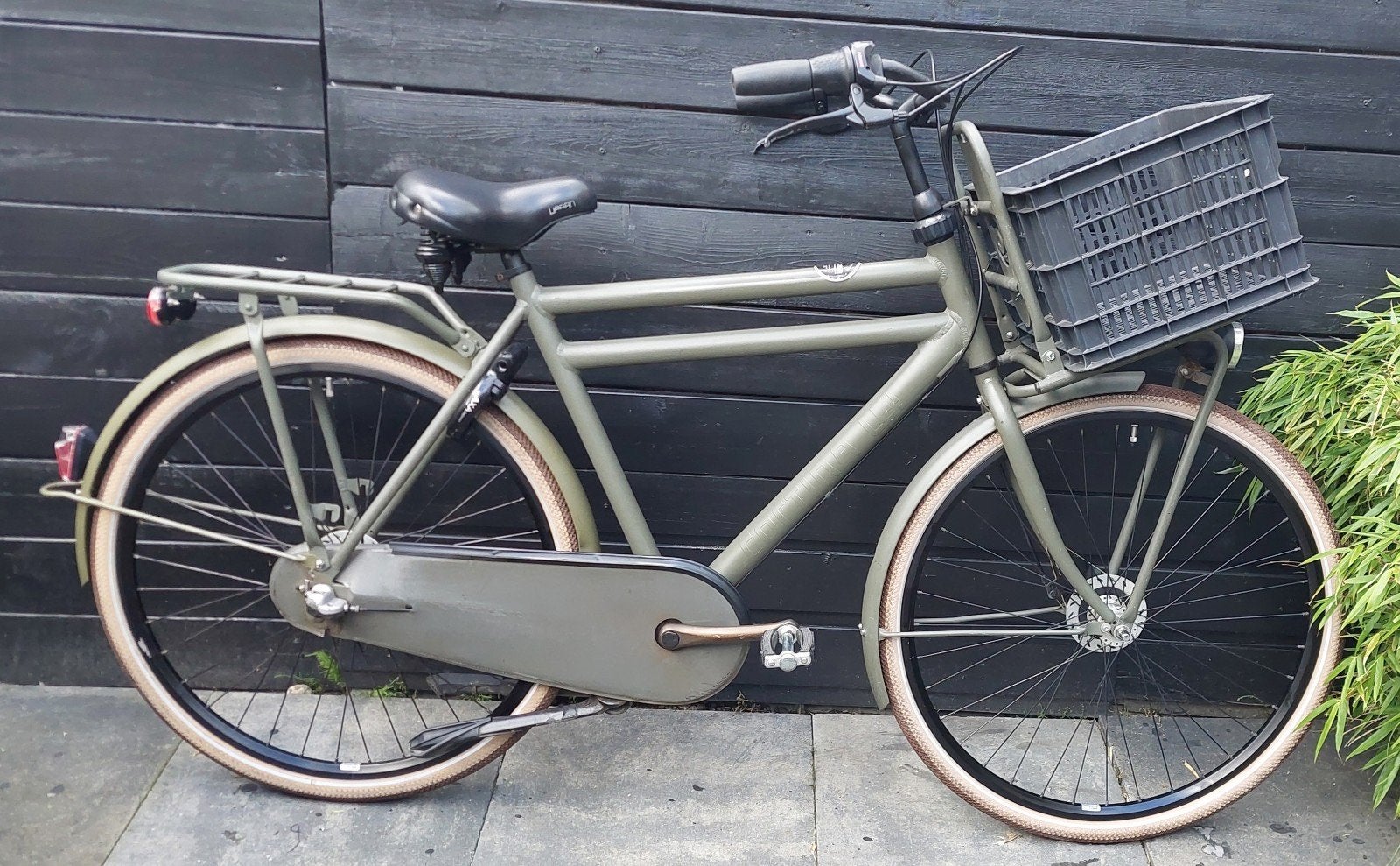 Cortina U4 Transport Pure Utility 28" N3 AXA, Cortina U4 transportfiets, Versnellingen, Zo goed als nieuw, Trommelrem