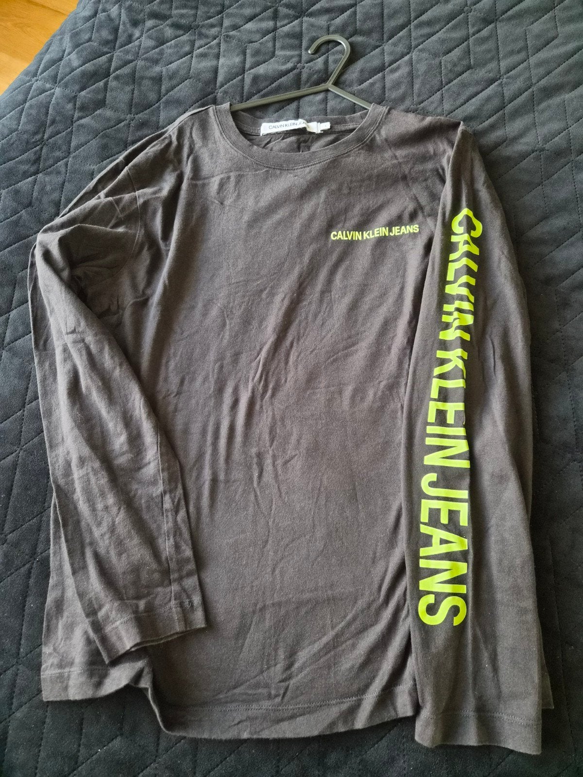 Calvin Klein shirt maat L, Ophalen, Maat 52/54 (L), Zwart, Gedragen