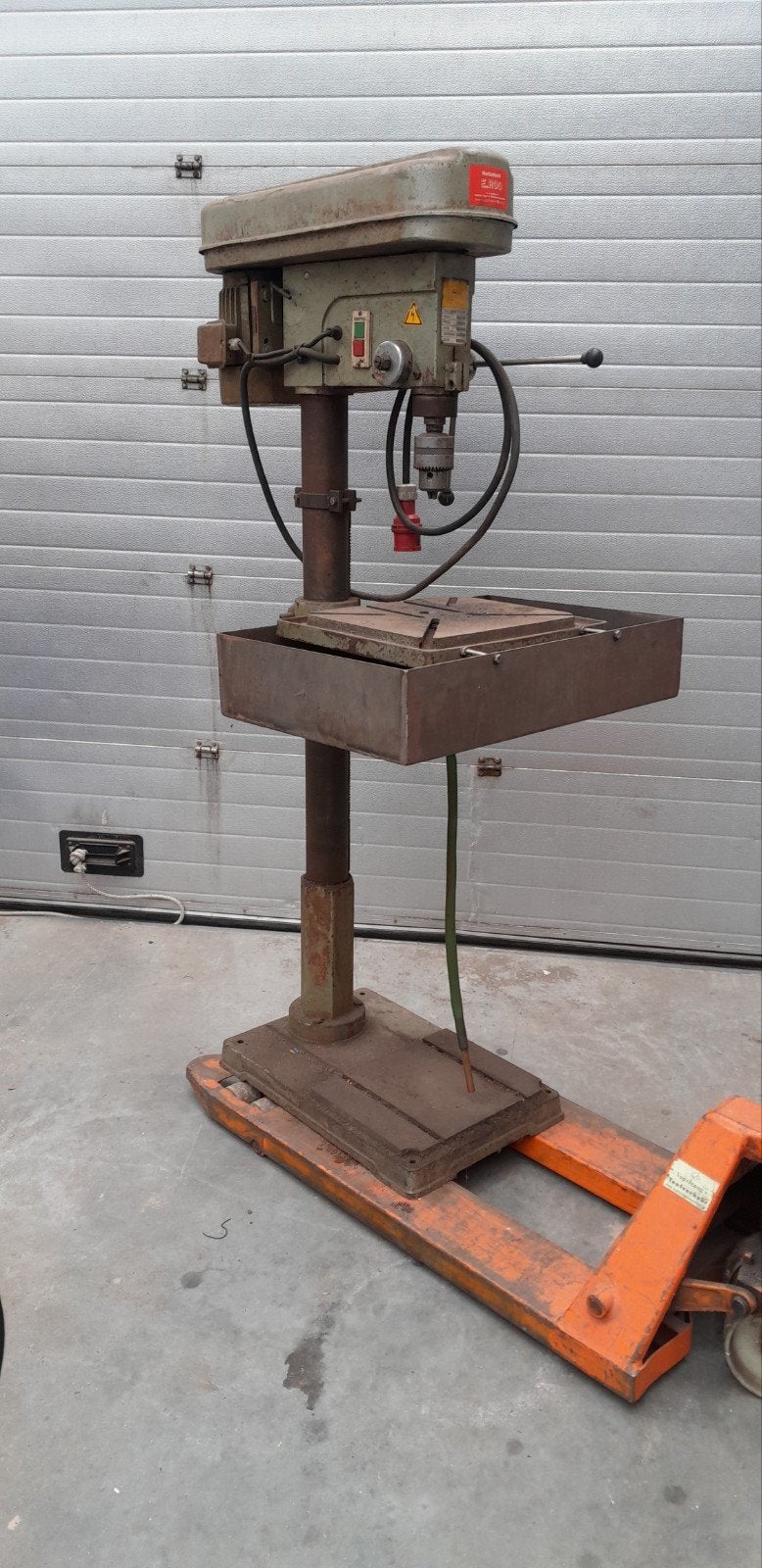 Robuuste 400V Kolomboormachine - Ideaal voor Werkplaats, Doe-het-zelf en Verbouw, Ophalen, Gebruikt, 600 watt of meer, Kolomboormachine