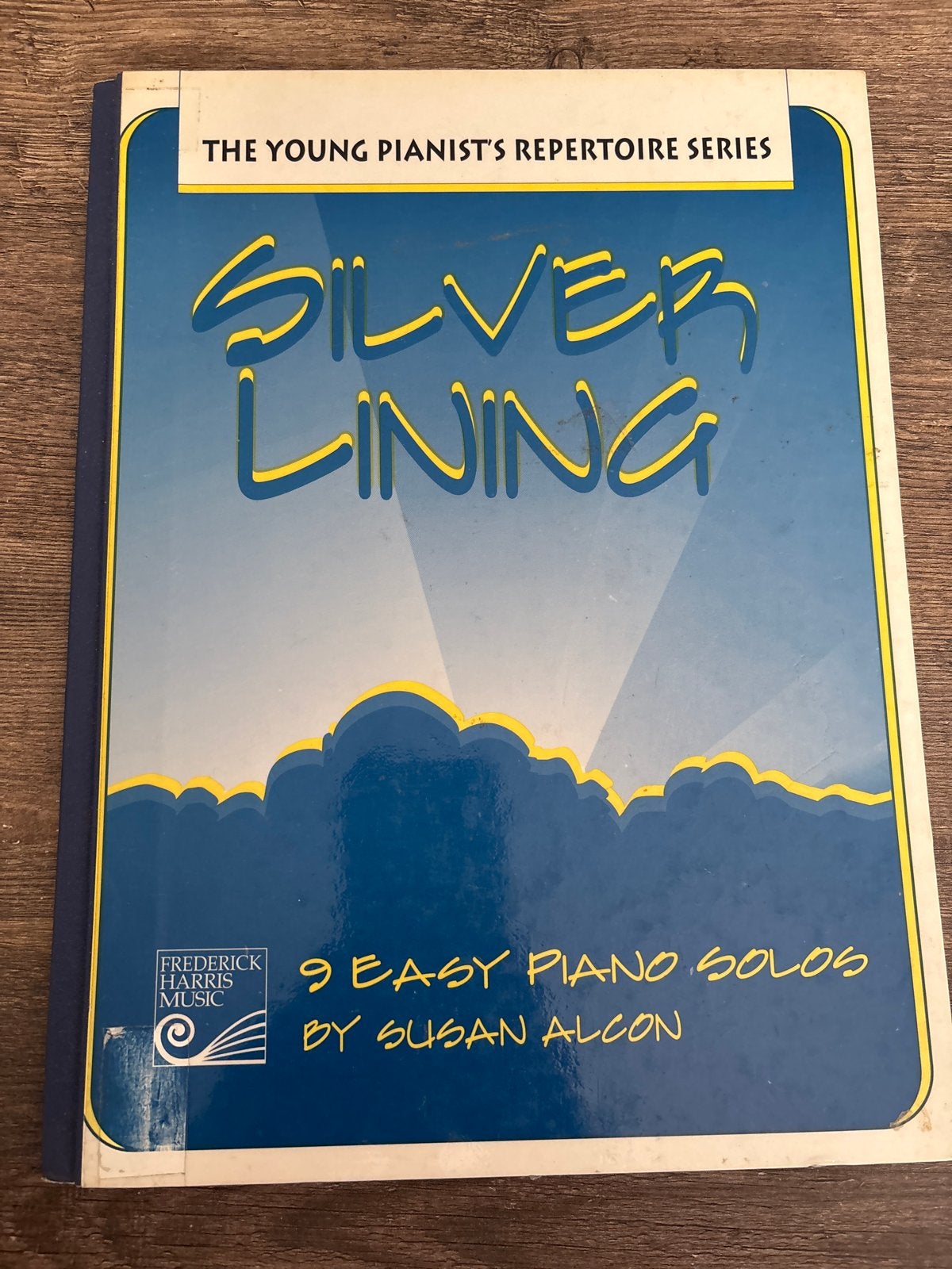 Silver Lining: 9 Easy Piano Solos - Susan Alcon, Gebruikt, Klassiek, Les of Cursus, Ophalen of Verzenden
