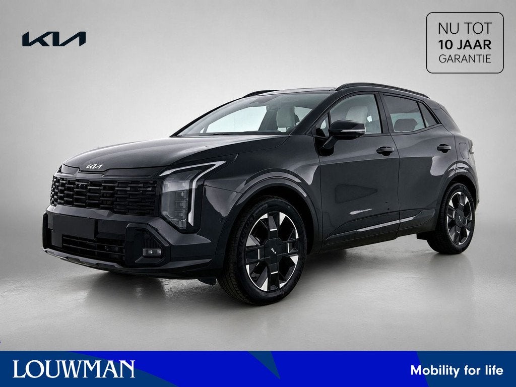 Kia Sportage 1.6 T-GDi Plug-in Hybrid GT-PlusLine (bj 2026), Auto's, Kia, 12 maanden, 4 cilinders, Zwart, Plug-in hybride