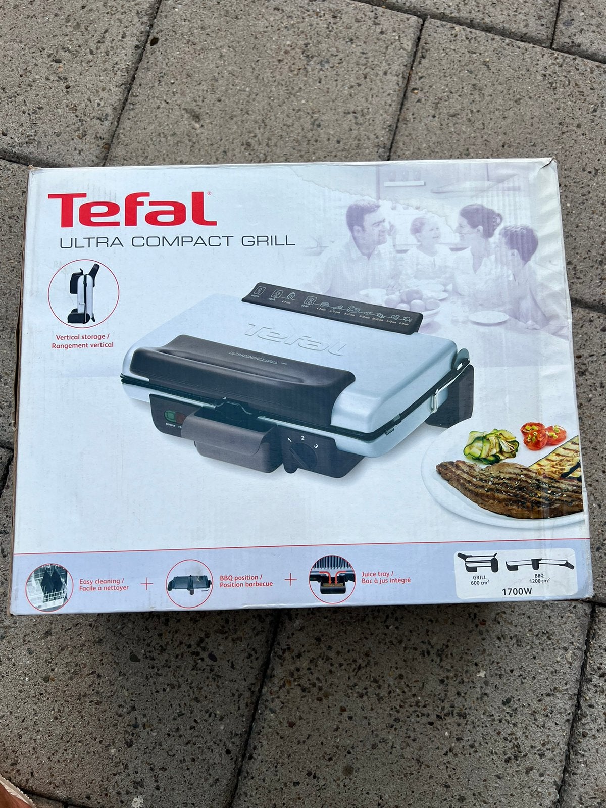 Tefal Ultra Compact Grill. Nieuw, Ophalen of Verzenden, Nieuw
