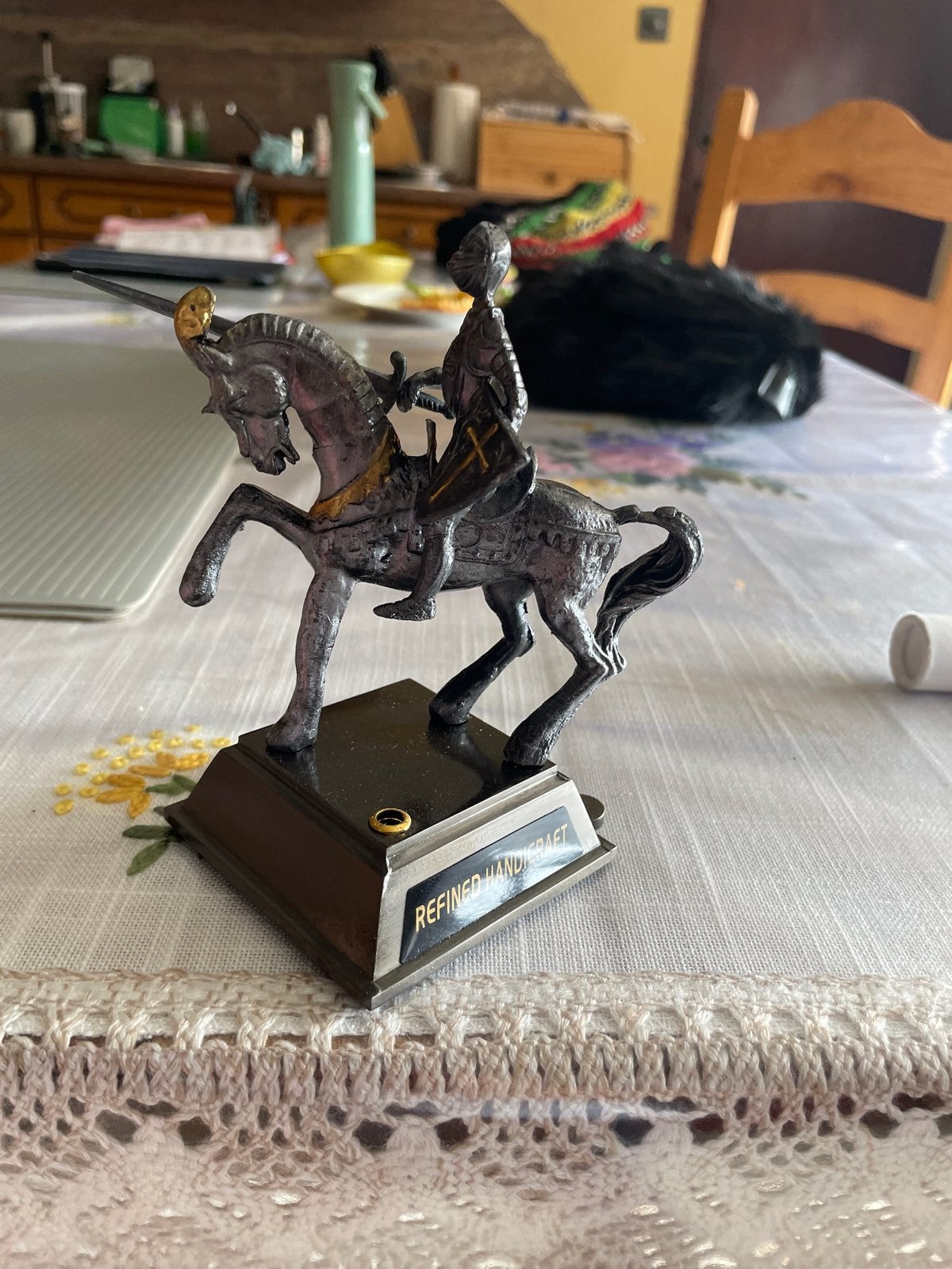 Ridder op paard - Refined Handicraft - Lucky Lion, Ophalen, Zo goed als nieuw, Fantasy