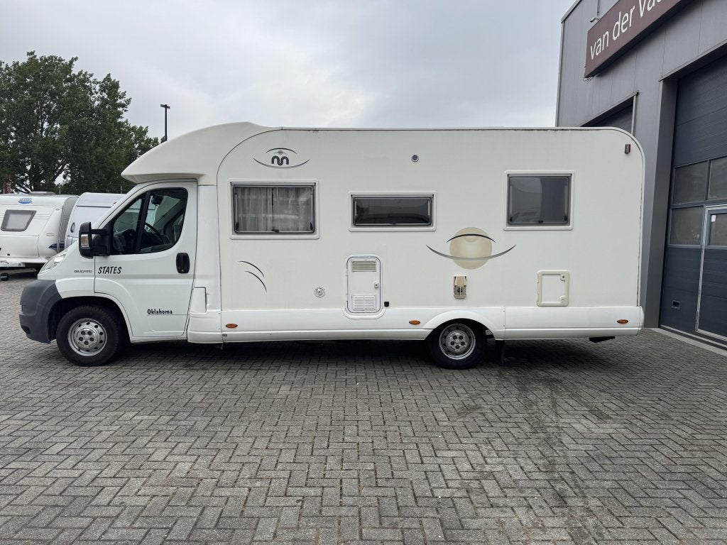 Miller Oklahoma States 700 Vier persoons camper, Fiat, Bedrijf, Luifel, Half-integraal